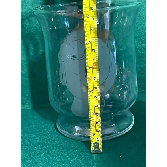 A Manatee Stemless Clear Glass w/ Frosted Image - Look Closely at Pics - Picture 7 of 8